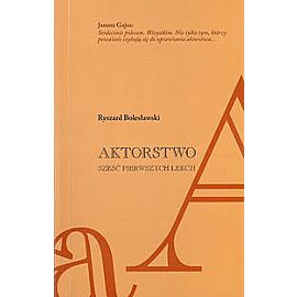 Aktorstwo Sześć pierwszych lekcji
