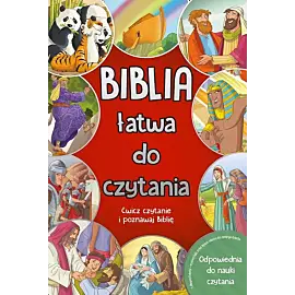 Biblia łatwa do czytania Ćwicz czytanie i poznawaj Biblię