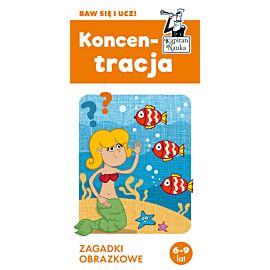 Koncentracja. Zagadki obrazkowe. Kapitan Nauka