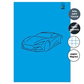 Zeszyt A4 32k.w kratkę Auto 90g