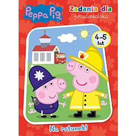 Peppa Pig. Zadania dla przedszkolaka. Na ratunek!