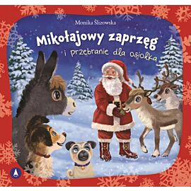 Mikołajowy zaprzęg i przebranie dla osiołka