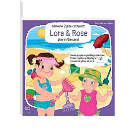 Lora&Rose play in the sand