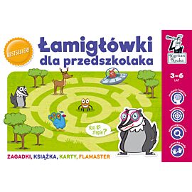 Łamigłówki dla przedszkolaka. Kapitan Nauka