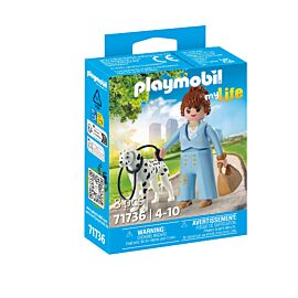 Playmobil Spacer z psem dalmatyńczy 71736