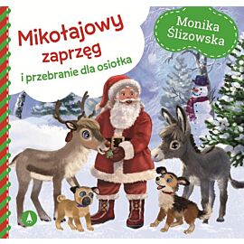 Mikołajowy zaprzęg i przebranie dla osiołka
