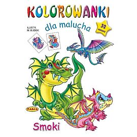 Kolorowanki dla malucha. Smoki