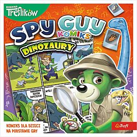 Komiks Spy Guy. Dinozaury