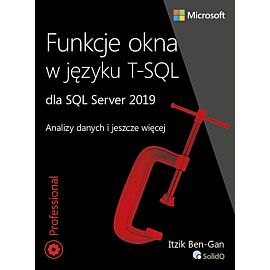 Funkcje okna w języku T-SQL dla SQL Server 2019.