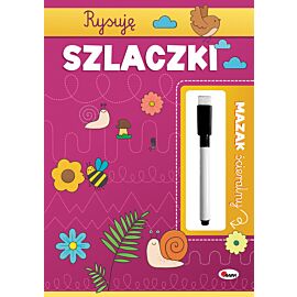 Rysuję szlaczki. Mazak ścieralny