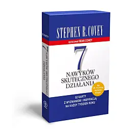 7 nawyków skutecznego działania. 52 karty z wyzwaniem i inspiracją na każdy tydzień roku