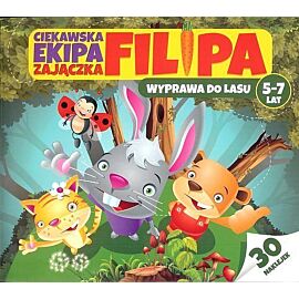 Ciekawska ekipa zajączka Filipa 5-7 lat