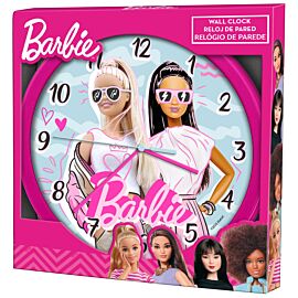 Zegar ścienny Barbie 25cm. BB00014