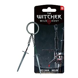 Brelok The Witcher 3 Geralt Two Swords Keychain