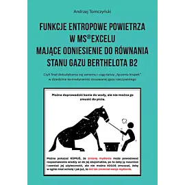 Funkcje entropowe powietrza w MS®Excelu mające odniesienie do równania stanu gazu Berthelota B2