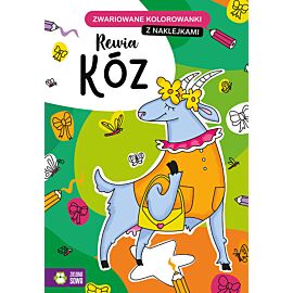 Zwariowane kolorowanki. Rewia kóz