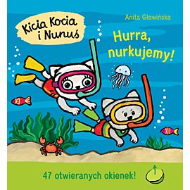 Kicia Kocia i Nunuś. Hurra, nurkujemy!