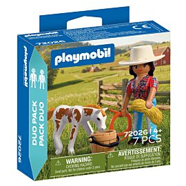 Playmobil Duo Pack Kowbojka ze źrebakiem 72026