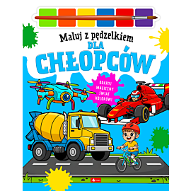 Maluj pędzelkiem dla chłopców