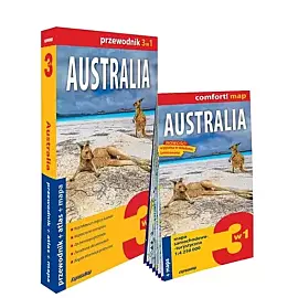 Australia 3w1 przewodnik + atlas + mapa