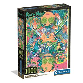 Puzzle 1000 Compact Rick and Morty 37511