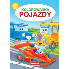 Kolorowanka. Pojazdy