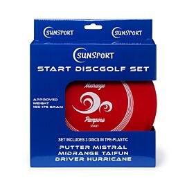 Zestaw do gry Sunsport Discgolf 3 dyski