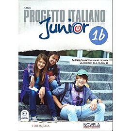 Progetto Italiano Junior 1b. Podręcznik do języka włoskiego, klasa 8, szkoła podstawowa. MEN
