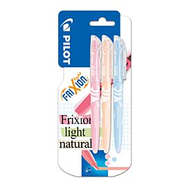 Zakreślacz wymazywalny Frixion light soft Pilot blister 3 kolory