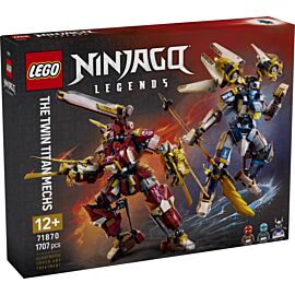 LEGO Ninjago Bliźniacze tytanowe mechy 71870