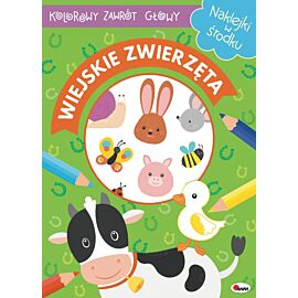 Wiejskie zwierzęta. Kolorowy zawrót głowy