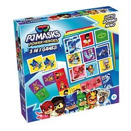 Pidżamersi gra 3w1 (Lotto,Domino,Memo)