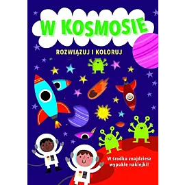 Rozwiązuj i koloruj. W kosmosie