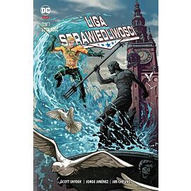 Liga Sprawiedliwości - 01 - Totalność (okładka Aquaman Gdańsk)