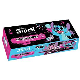 Farby plakatowe Stitch black 12x20ml