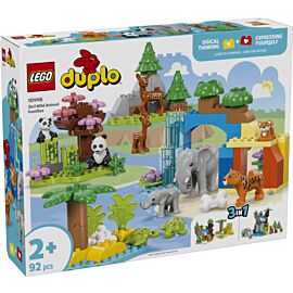 LEGO Duplo Town Rodziny dzikich zwierząt 3w1 10446
