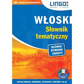 Włoski słownik tematyczny książka + CD