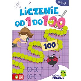 Główka pracuje. Liczenie od 1 do 100