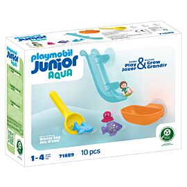 Playmobil JUNIOR AQUA Wodna zjeżdżalnia z morskimi zwierzątkami 71689