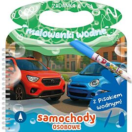 Samochody osobowe. Zadanka & malowanki wodne