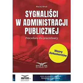 Sygnaliści w administracji publicznej Procedura dla pracodawcy