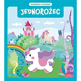 Układanka szukanka. Jednorożec