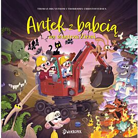 Antek z babcią we wnętrzu Ziemi