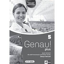 Genau! plus 5 Język niemiecki Zeszyt ćwiczeń