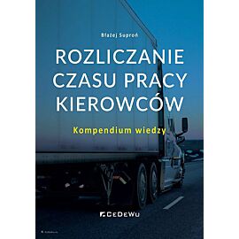 Rozliczanie czasu pracy kierowców.