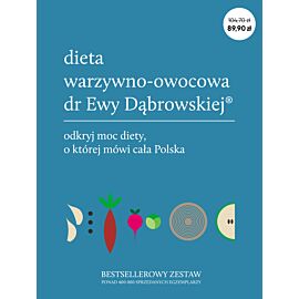 Pakiet: Dieta warzywno-owocowa dr Ewy Dąbrowskiej®