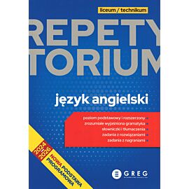 Język angielski. Repetytorium. Liceum/technikum wyd. 2026