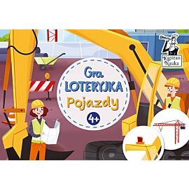 Pojazdy. Gra Loteryjka. Kapitan Nauka