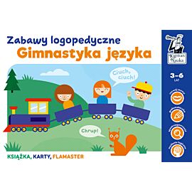 Gimnastyka języka. Zabawy logopedyczne. Kapitan Nauka