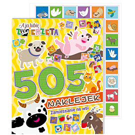 A ja lubię zwierzęta. 505 naklejek. Zamieszanie na wsi
